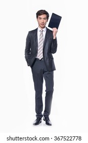 Full Body Business Man Guilty Looking Down



Full Body Young Business Man Using Digital Tablet Isolated On White Background

