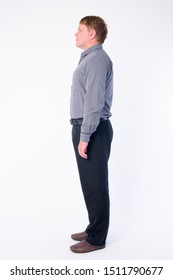 Back View Business Man Looks Rear Stock Photo 469235687 | Shutterstock