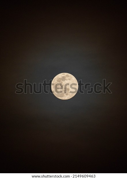 full bright moon in the
night