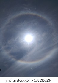 Full Circle Rainbow Around The Sun