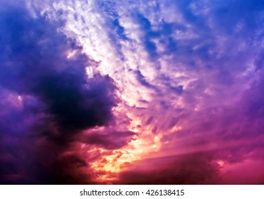 Full Color Sky Blue Pink Stock Photo 426138415 | Shutterstock