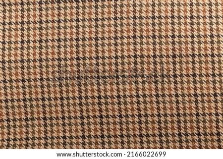 Full Frame Background of Fabric and Detail from Mens Suits. texture houndstooth fabric