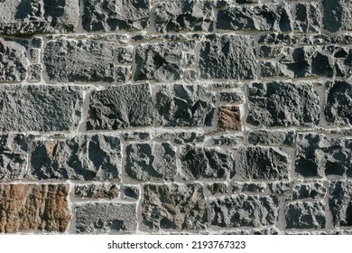 Full Frame Of Bluestone Wall