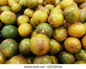 Full Frame Green Yellow Citrus Fruits Stock Photo 1257320164 | Shutterstock