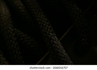 Full Frame Of Shoelace Texture