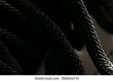 Full Frame Of Shoelace Texture