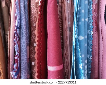 Full frame shot of multi colored textiles