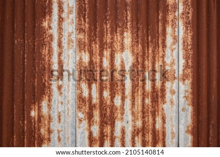 Similar – Image, Stock Photo Rusty sheet metal and bodywork with air vents and patina of a camper van based with yellowed paint in the district of Seckbach in Frankfurt am Main, Hesse