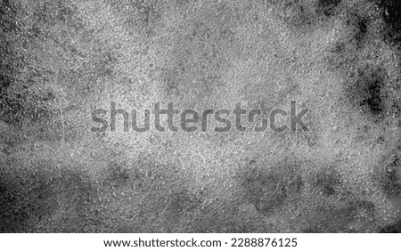 Full frame of water bubbles in dark water background and wallpaper texture Copy space