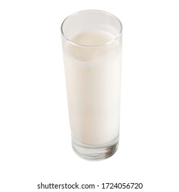 Full Glass Natural Fresh Milk Cow Stock Photo 1724056720 | Shutterstock