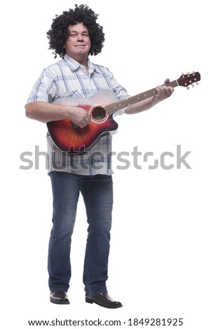 Similar – Image, Stock Photo red haired man