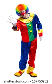 Full Length Clown Portrait Stock Photo 169753952 | Shutterstock