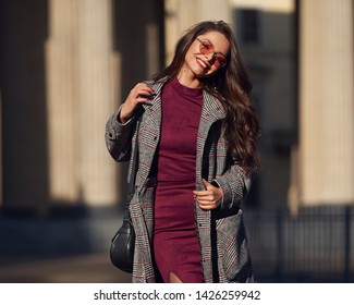 Imagenes Fotos De Stock Y Vectores Sobre Burgundy Dress