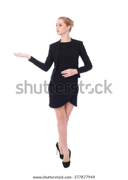 Full Length Portrait Attractive Professional Woman Stock Photo (Edit ...