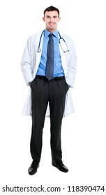 Full Length Portrait Of A Doctor