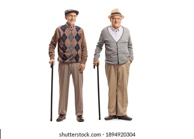 elderly man standing
