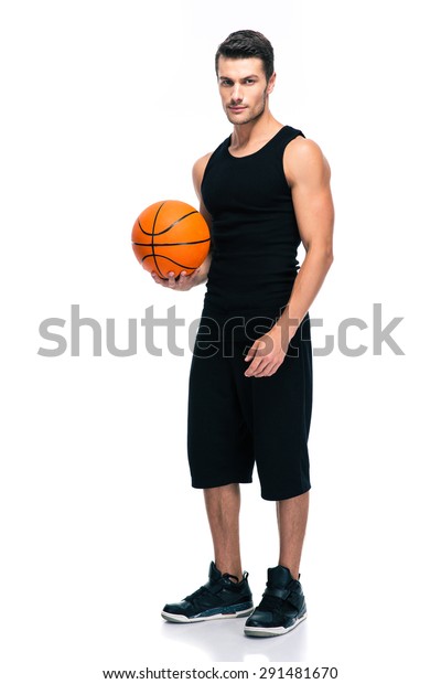 Full Length Portrait Handsome Basketball Player Stock Photo (Edit Now ...