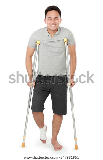 Full Length Portrait Young Man Broken Stock Photo 247981951 | Shutterstock