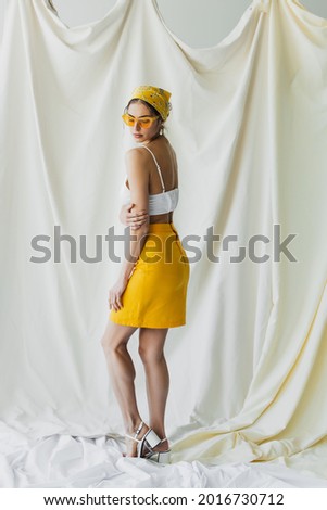 Similar – Young girl posing indoor