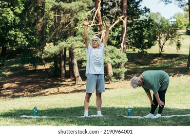 Full Length Senior Man Grey Hair Stock Photo 2190964001 | Shutterstock