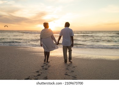 Full Length Senior Newlywed Multiracial Couple Stock Photo (Edit Now ...