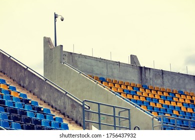 Full Length View Of Stadium Seats