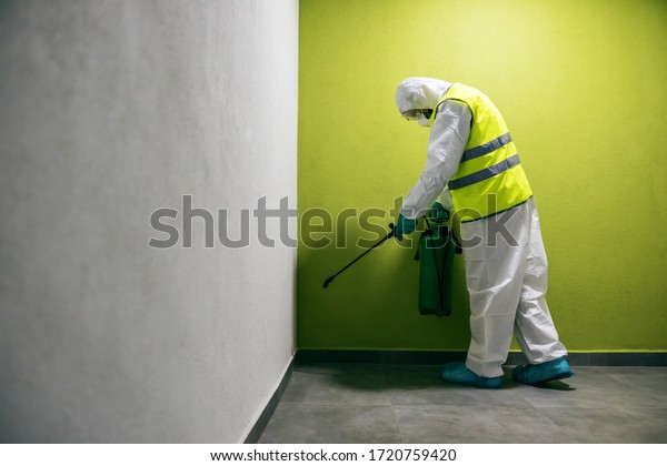 Full Length Worker Sterile Suit Vest Stock Photo 1720759420 | Shutterstock