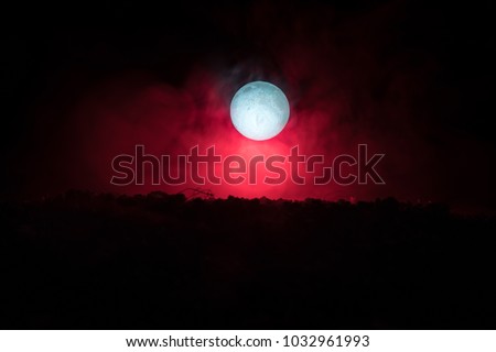 Full Moon Background / A full moon is the lunar phase that occurs when the Moon is completely illuminated as seen from Earth