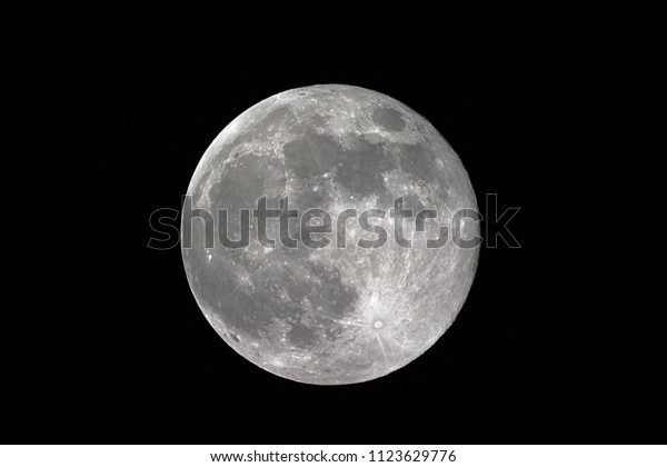 Full Moon background / The full moon is the lunar\
phase when the Moon appears fully illuminated from Earth\'s\
perspective. This occurs when Earth is located directly between the\
Sun and the Moon