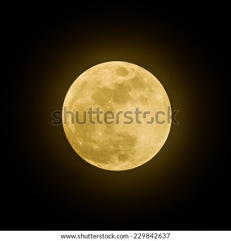 Full moon for background use