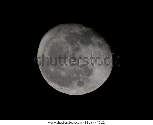 Full moon close up\
shot with dark or black background. It is the fifth largest\
satellite in the solar\
system.