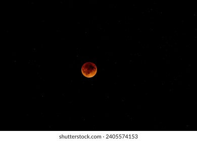 Full Moon Crisp Sharp Eclipse Blood Moon