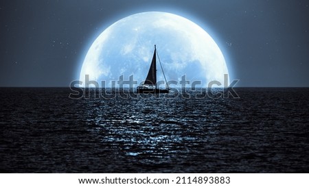 Similar – Image, Stock Photo dark Sail Lifestyle