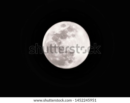 Similar – moonrise Nature Landscape