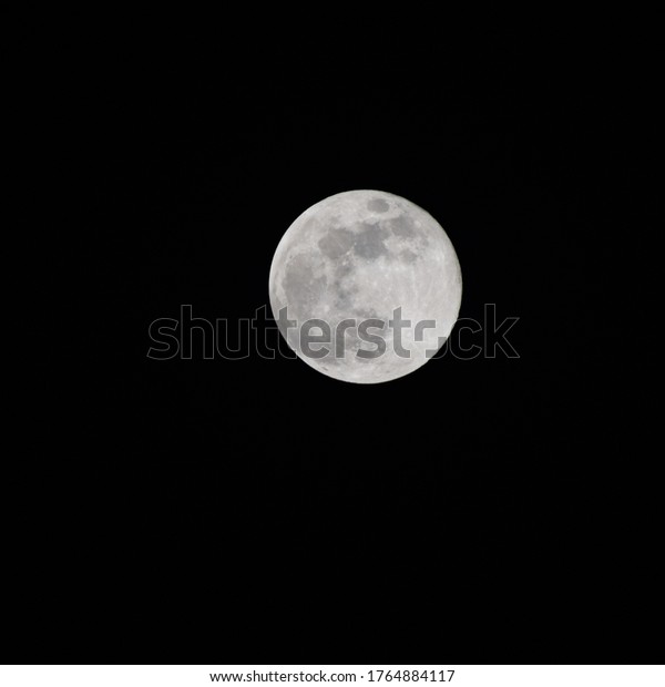Full moon\
in the night sky, Great super moon in\
sky