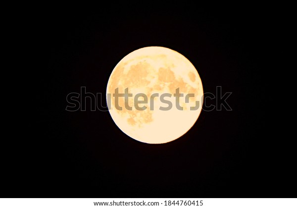 Full moon on the \
