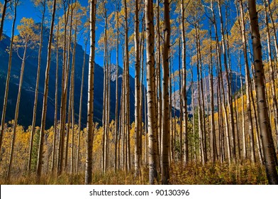 A Full Moon Sets In The Early Morning Hours Of Late Spring Over The Peaks Of Rocky Mountain National Park.  This Image Was Taken Near The Storm Pass Trail Head Above Estes Park, Colorado.