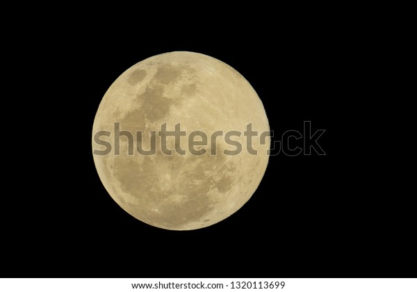 Full moon shines with\
light