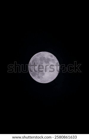 Full moon shot using 300mm lens