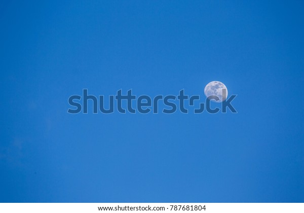 Full moon in the\
sky
