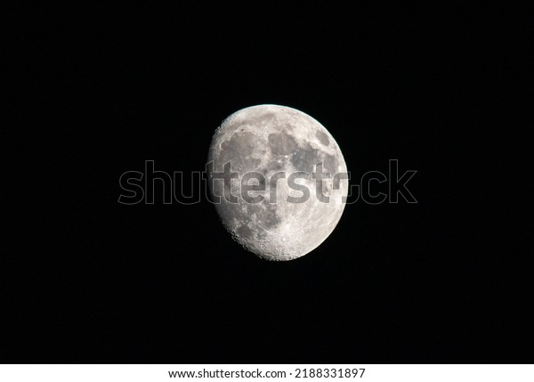 Full moon in the sky of the city of Ancona on a\
summer night\
