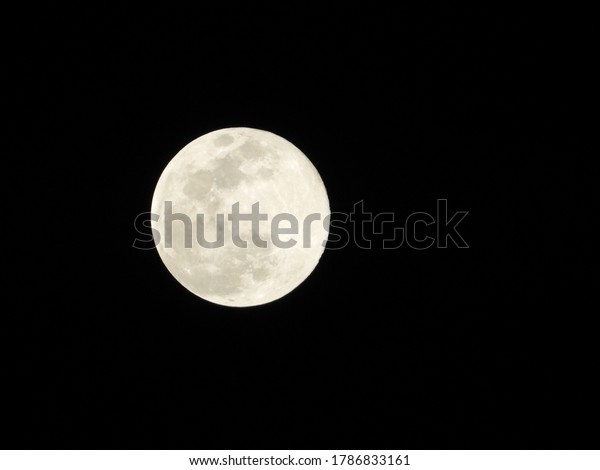 Full moon in sky, nature\
moon surface