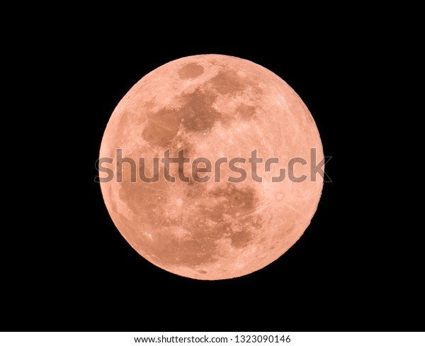 Full moon\
stack photo on black dark night\
background