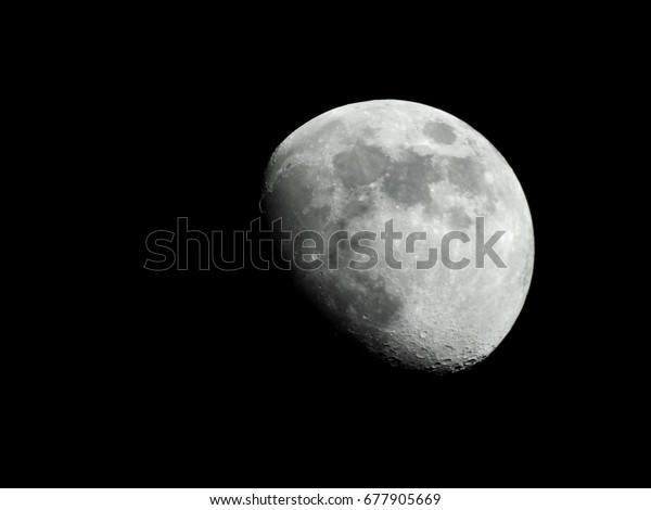 Full Moon or Super moon / The Moon is the fifth-largest\
natural satellite in the Solar System, and the largest among\
planetary satellites relative to the size of the planet that it\
orbits 