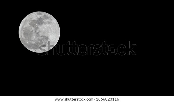 Full moon or\
super moon stack dark night sky.\
