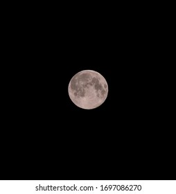 Full Moon, Supermoon April 2020