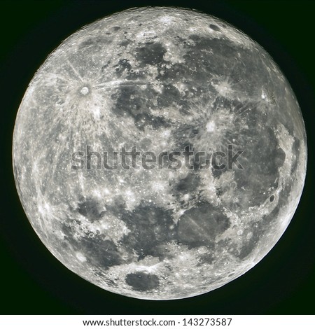 Full Moon, taken on 22 June 2013