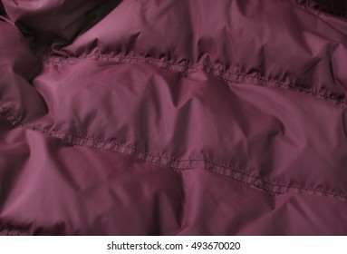 A Full Page Of Burgundy Red Sleeping Bag Background Texture