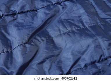 A Full Page Of Navy Blue Sleeping Bag Texture