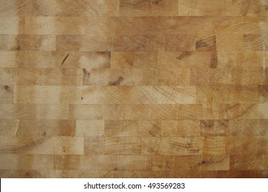 A full page of olive wood butchers block background texture